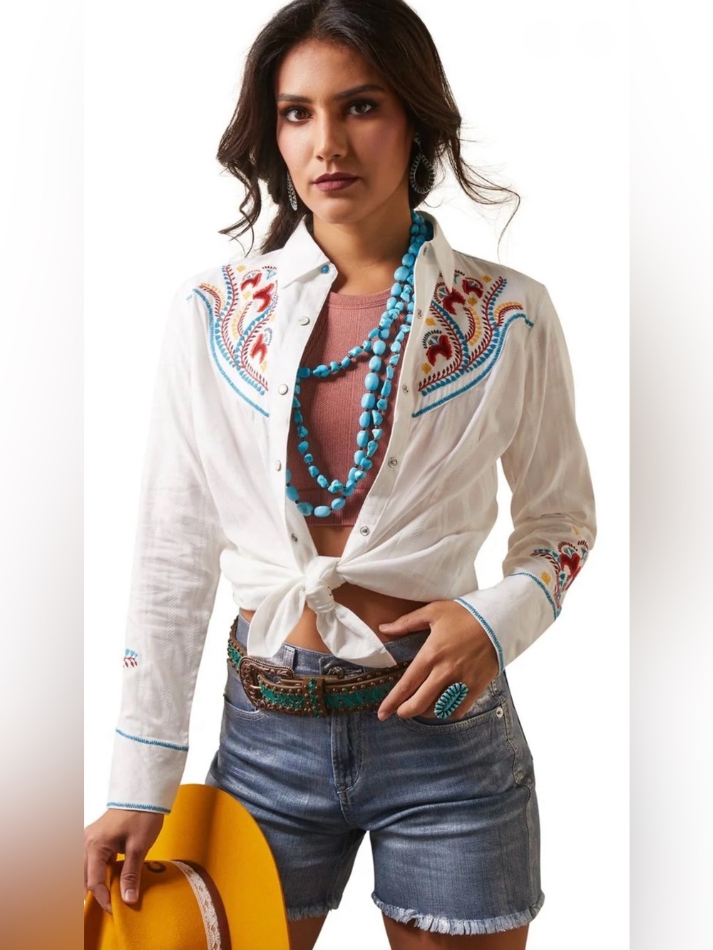 ARIAT WOMEN'S MARTINA SNAP SHIRT WOMENS XS